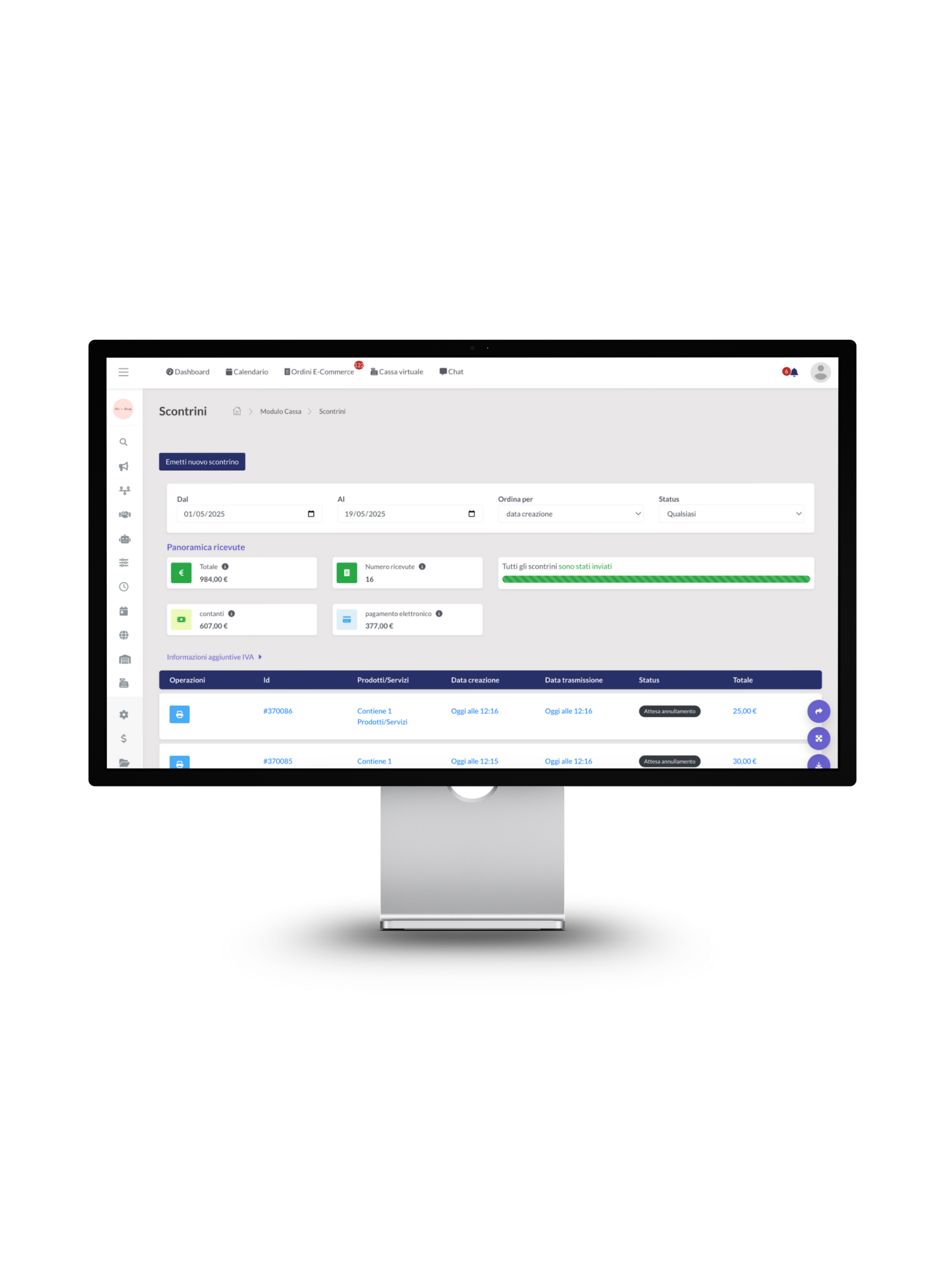gestionale di cassa in cloud per saloni di bellezza